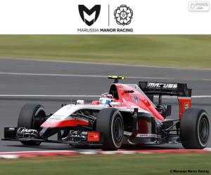 пазл Manor Marussia 2015